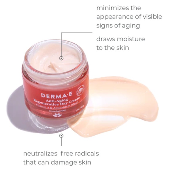 LAST 1! Derma E Anti-Aging Regenerative Day Cream Moisturizer 🪞 NEW - Picture 3 of 7